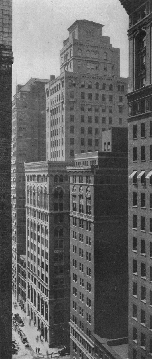 Yleiskuva Johns-Manville-rakennuksesta, New York City, 1924 tekijältä Unbekannt