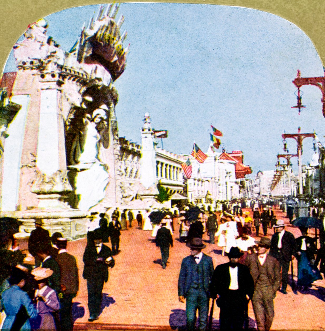 Yleiskuva haukesta maailmannäyttelyssä, St Louis, Missouri, USA, 1904 tekijältä Unbekannt