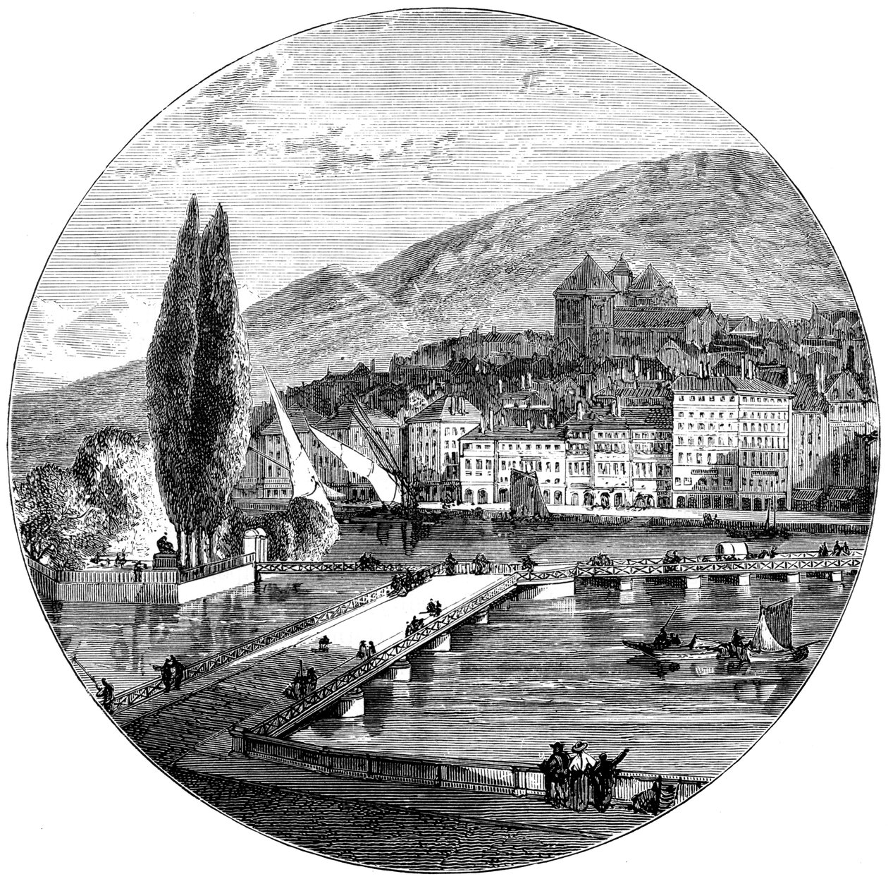 Geneve, Sveitsi, 1900 tekijältä Unbekannt