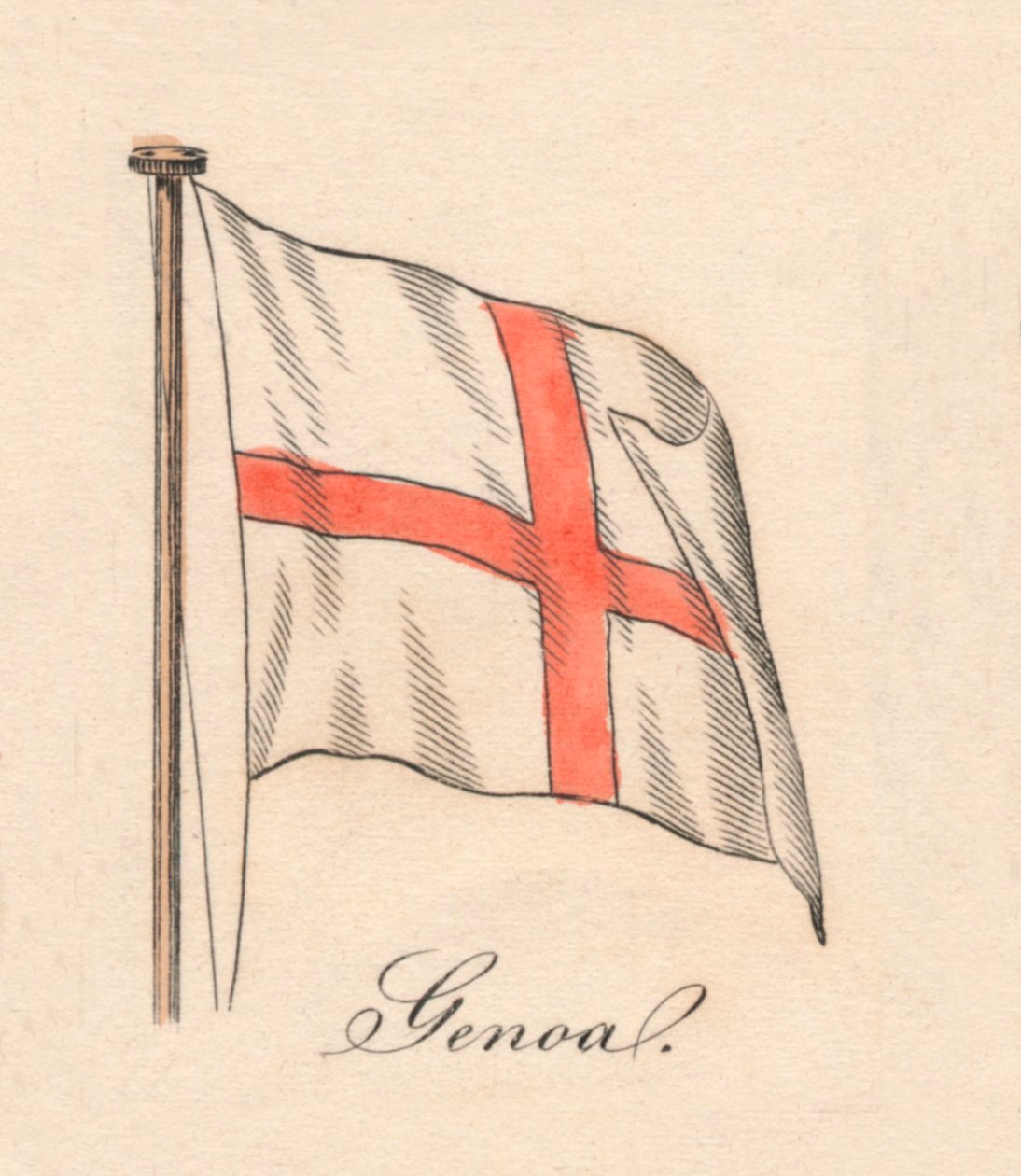 Genova, 1838 tekijältä Unbekannt