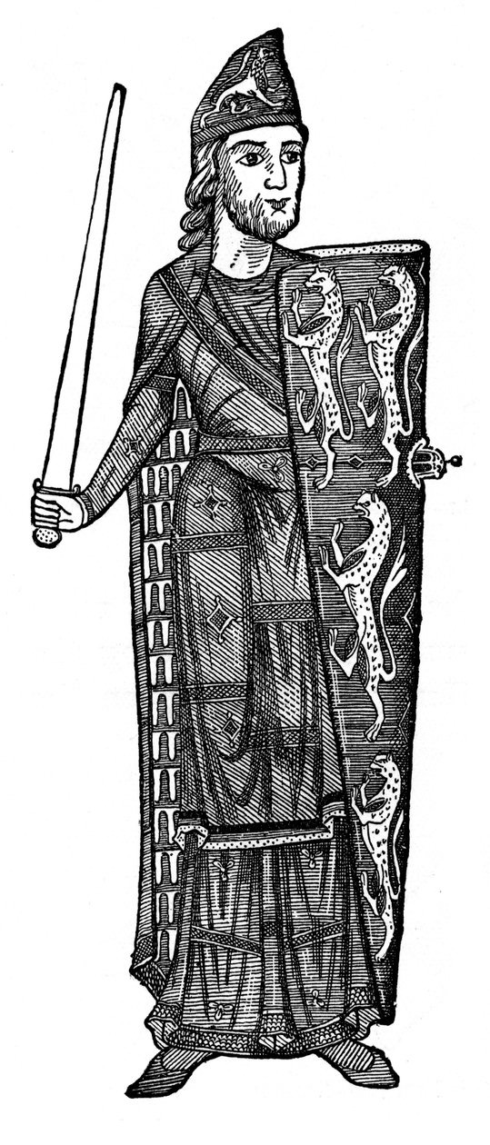 Geoffrey Plantagenet, Anjoun kreivi, 1100-luvun puoliväli, 1910 tekijältä Unbekannt
