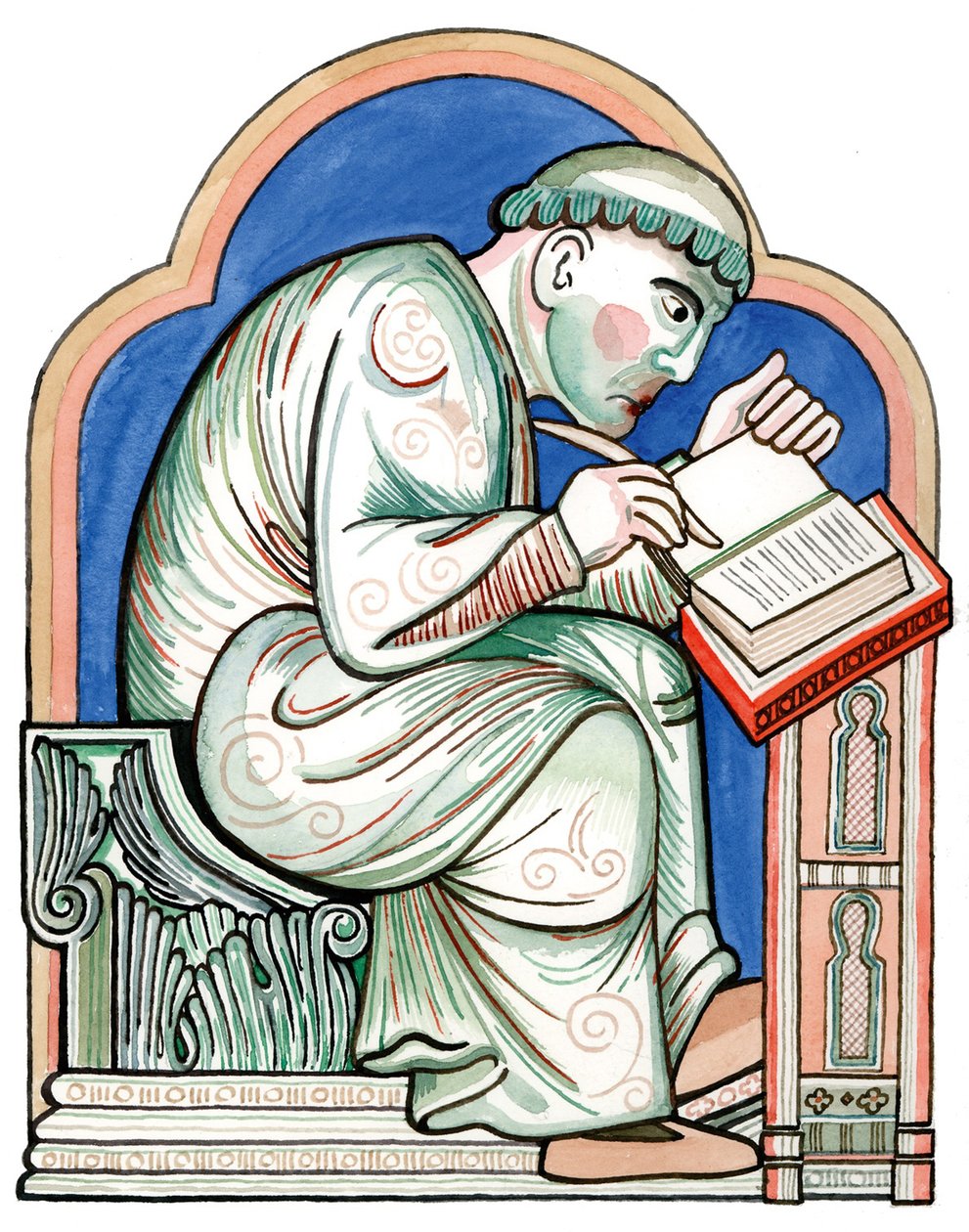 Geoffrey of Monmouth tekijältä Unbekannt