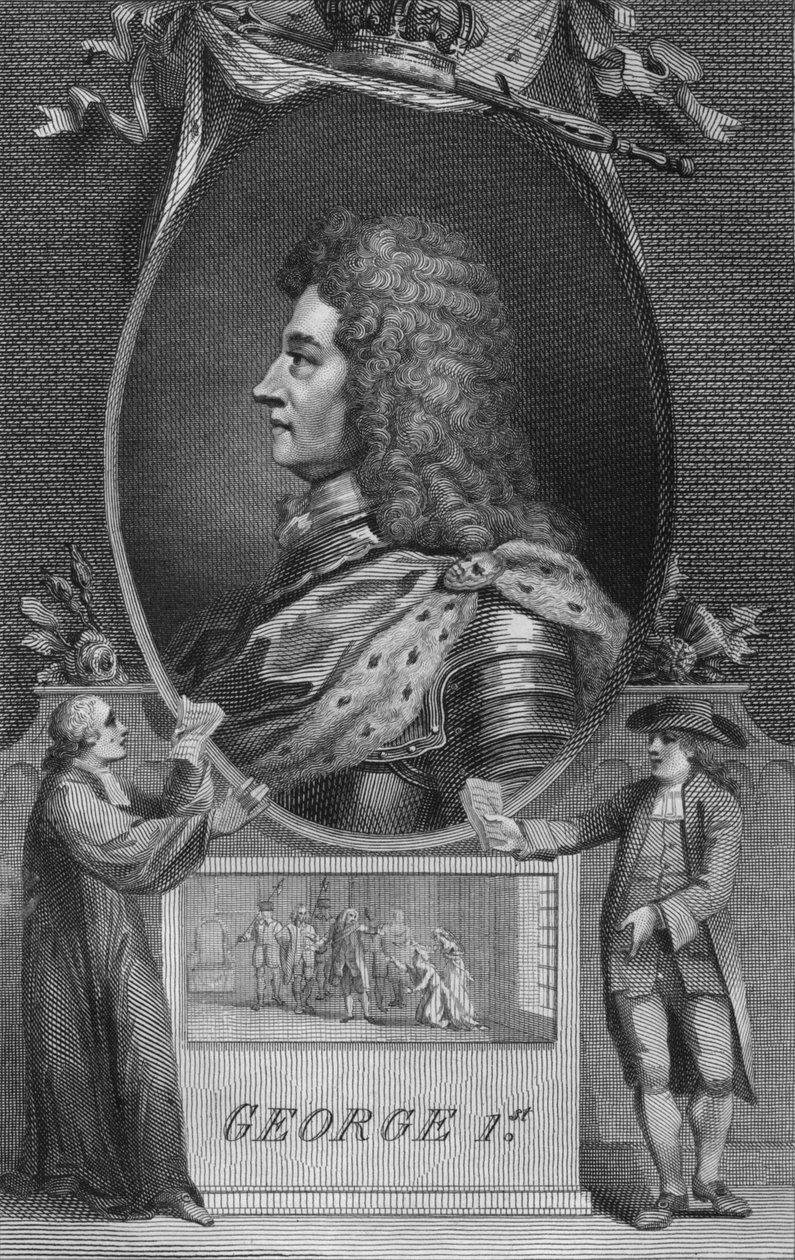 George 1., 1790 tekijältä Unbekannt