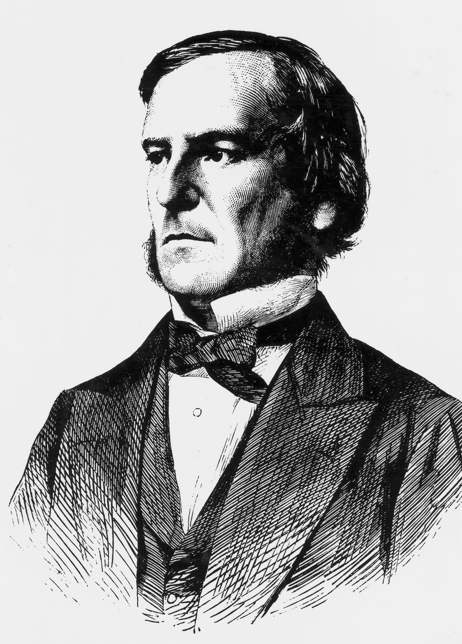 George Boole, englantilainen matemaatikko, noin 1840-luku tekijältä Unbekannt