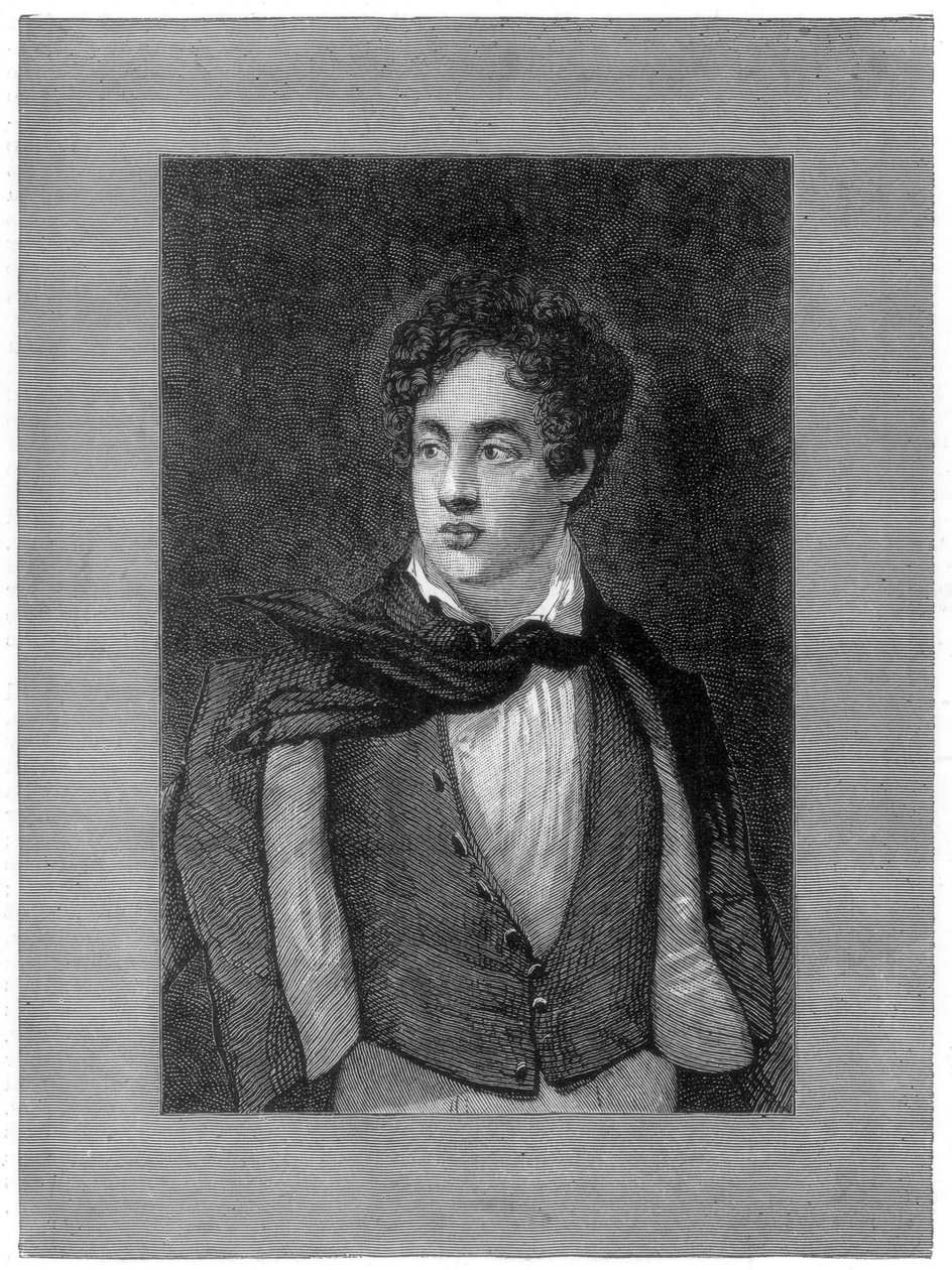 George Byron, kuudes paroni Byron, brittiläinen runoilija, 1888 tekijältä Unbekannt