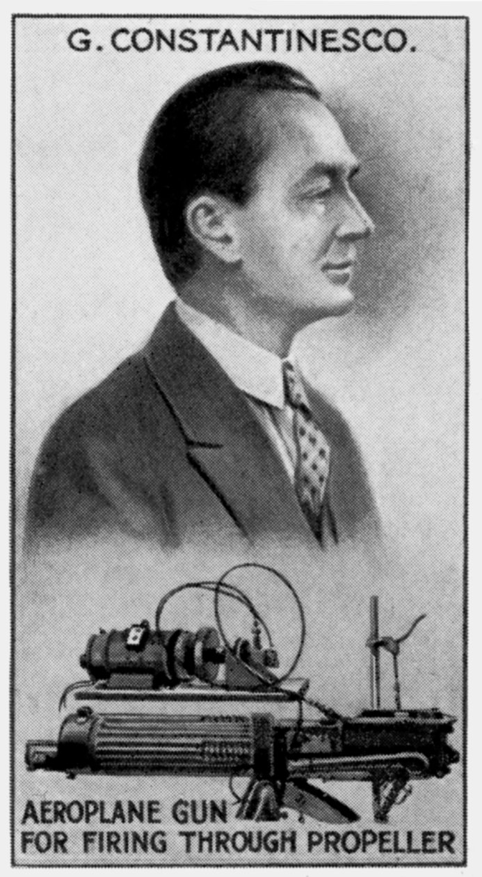 George Constantinescu, romanialainen tiedemies, insinööri ja keksijä, 1924 tekijältä Unbekannt