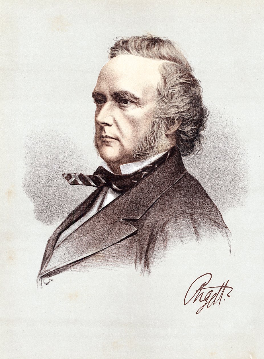 George Douglas Campbell, Argyllin 8. herttua, skotlantilainen whig-poliitikko ja tiedemies, 1880 tekijältä Unbekannt
