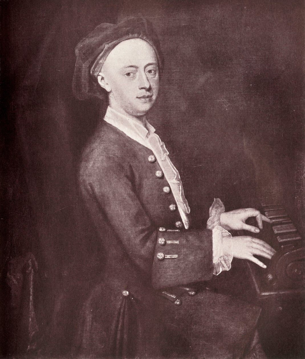 George Frederick Händel, c1720, 1919 tekijältä Unbekannt