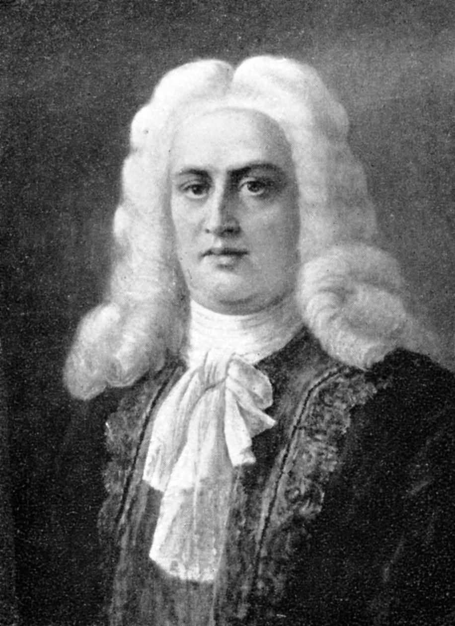 George Frideric Händel, 1685-1759, saksalainen barokkisäveltäjä, 1909 tekijältä Unbekannt