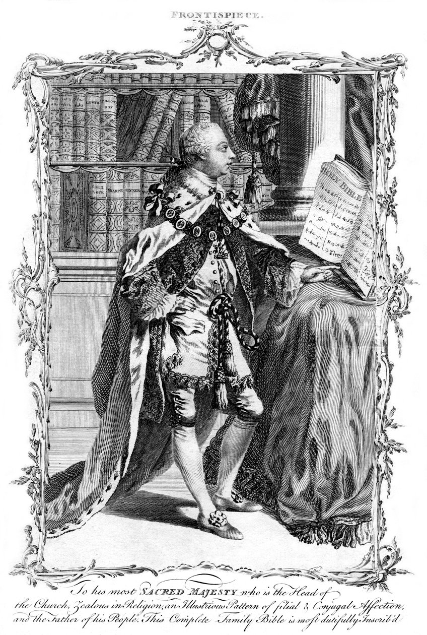 Yrjö III Yhdistyneestä kuningaskunnasta, 1800-luku tekijältä Unbekannt