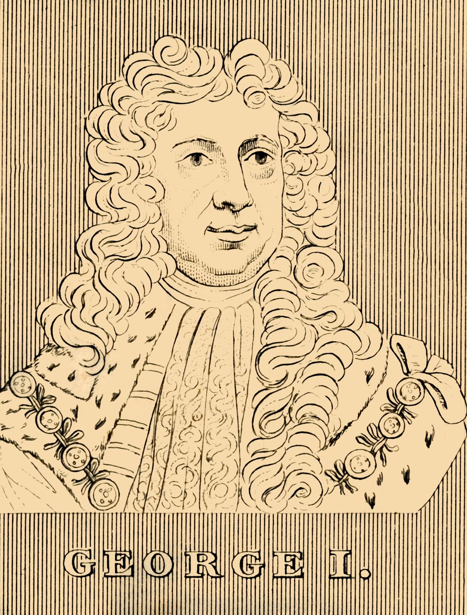 George I, 1660-1727, 1830. tekijältä Unbekannt