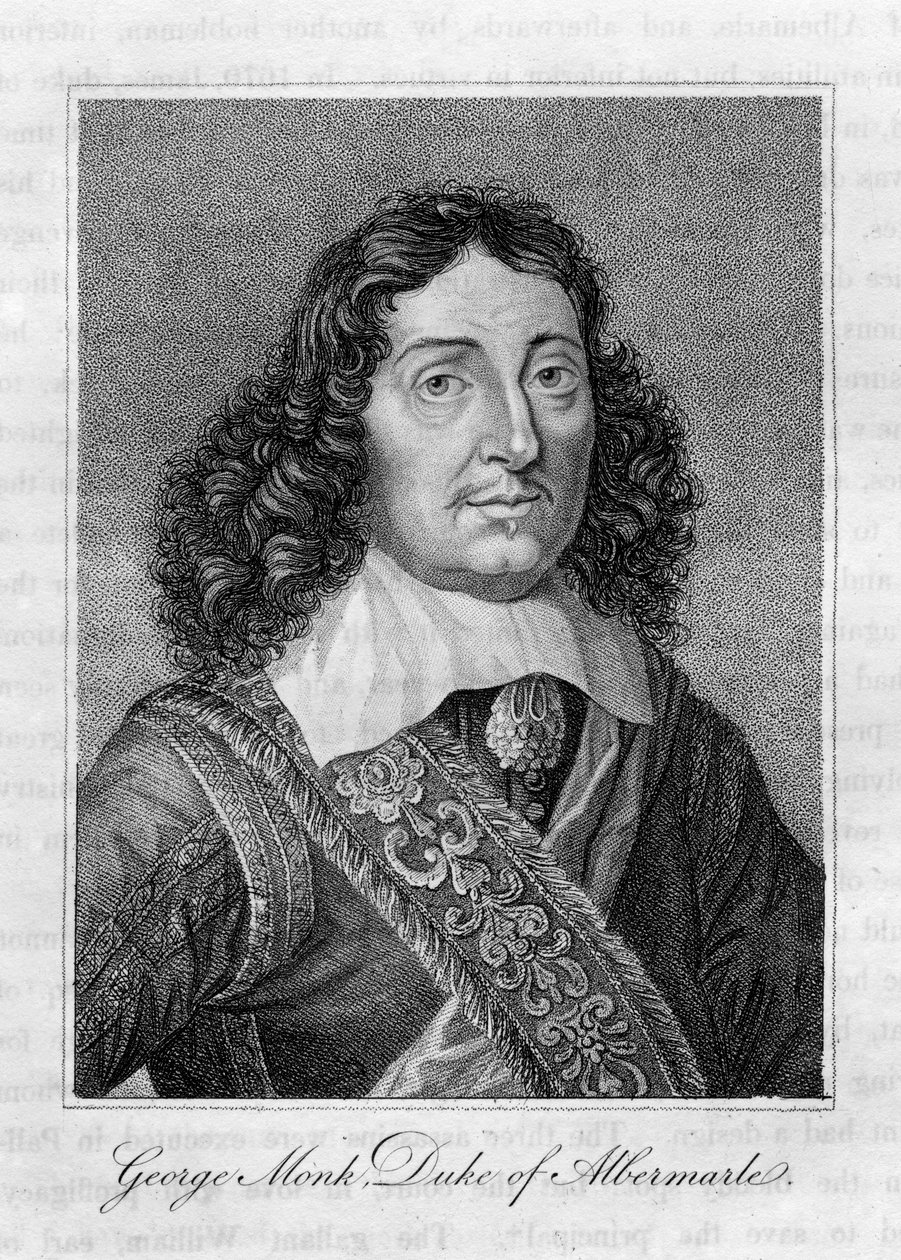 George Monck, Albemarlen herttua, 1600-luvun englantilainen sotilas tekijältä Unbekannt