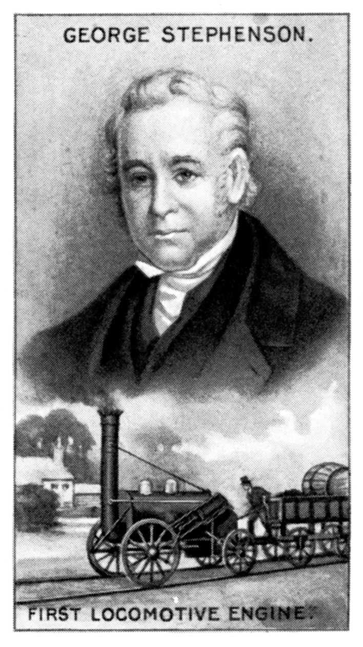 George Stephenson, englantilainen koneinsinööri, s. 1924 tekijältä Unbekannt