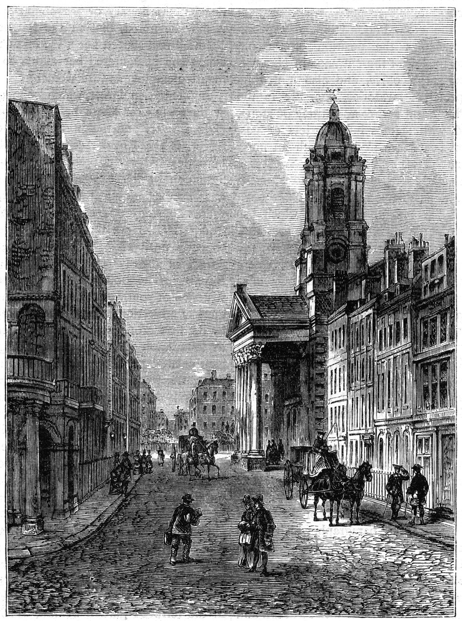 George Street, Hanover Square, Lontoo, 1800 1891 tekijältä Unbekannt