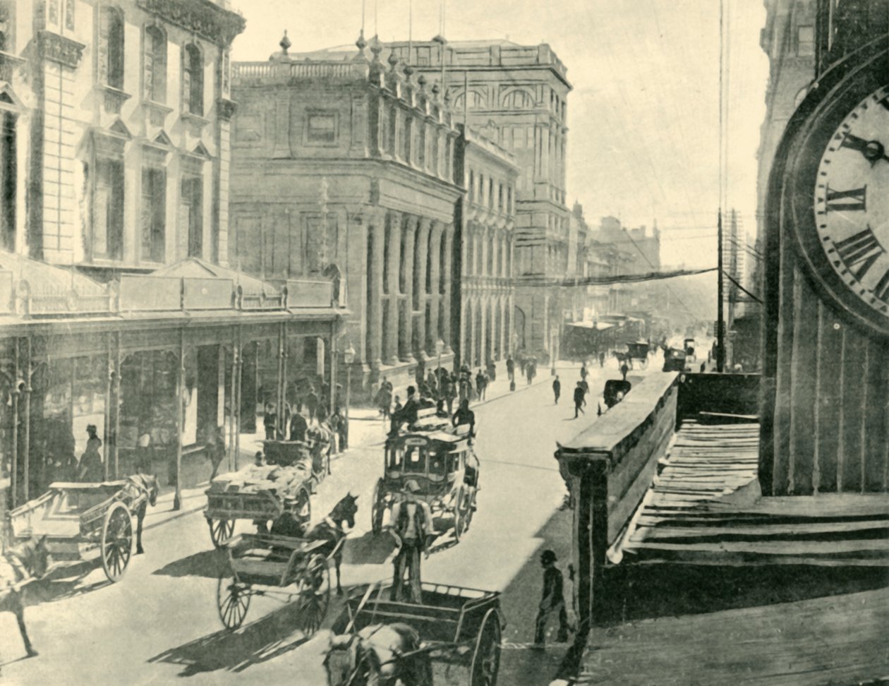 George Street, Sydney, 1901. tekijältä Unbekannt