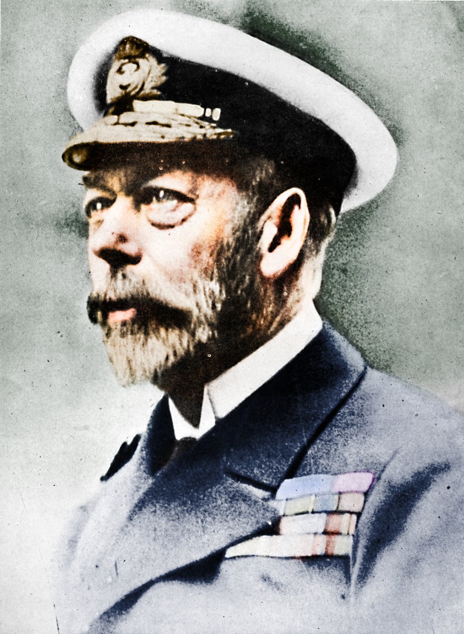 George V, Yhdistyneen kuningaskunnan kuningas vuodesta 1910, c1936, 1945 tekijältä Unbekannt