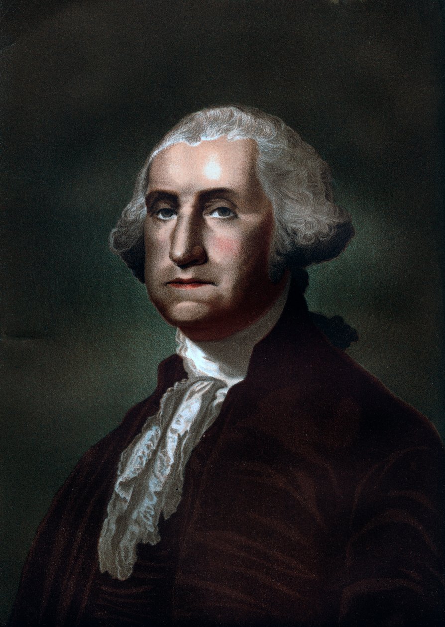George Washington 1732-1799, Yhdysvaltain ensimmäinen presidentti, 1837 tekijältä Unbekannt