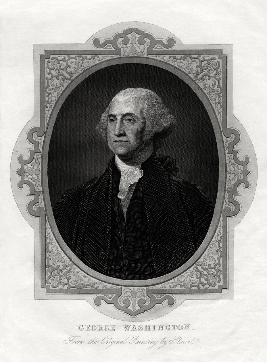 George Washington, Yhdysvaltain ensimmäinen presidentti, 1877 tekijältä Unbekannt