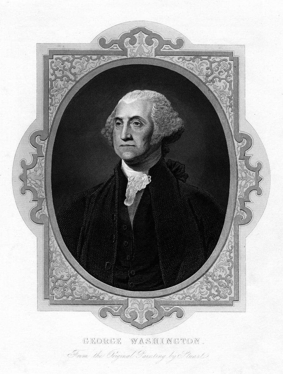 George Washington, Yhdysvaltain ensimmäinen presidentti, 1800-luku tekijältä Unbekannt