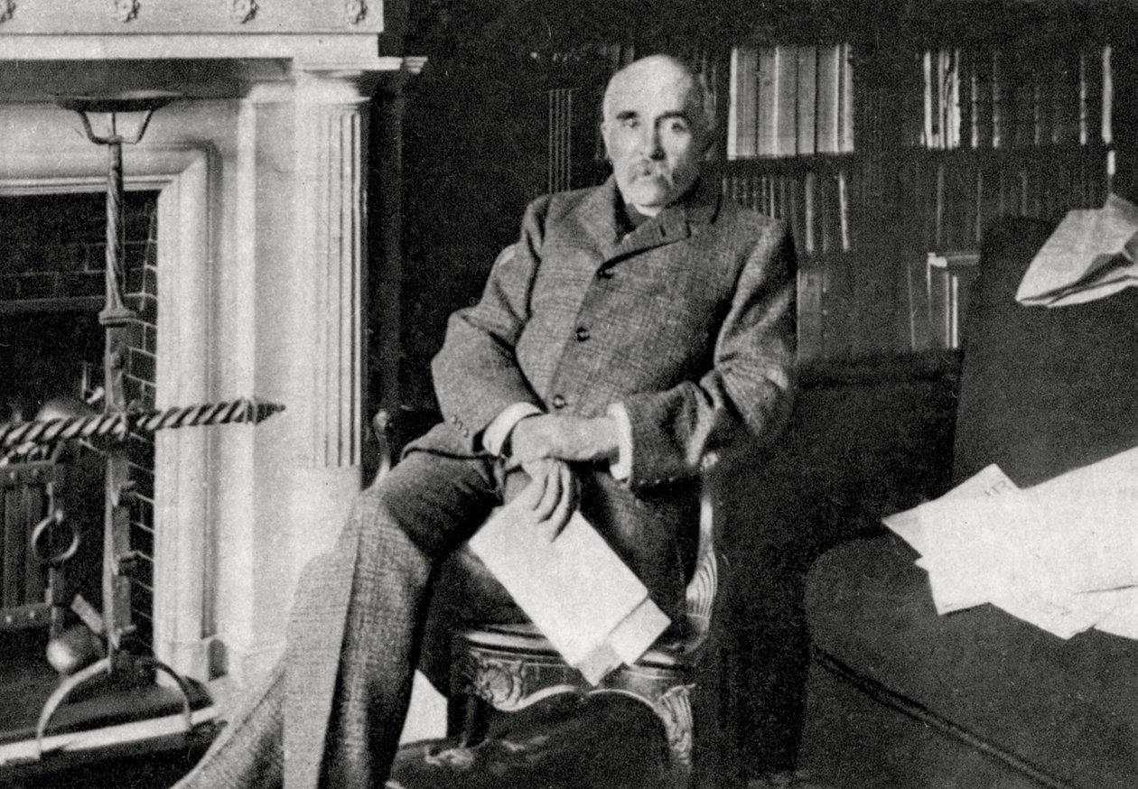 Georges Clemenceau, Ranskan valtiomies, 1886 tekijältä Unbekannt