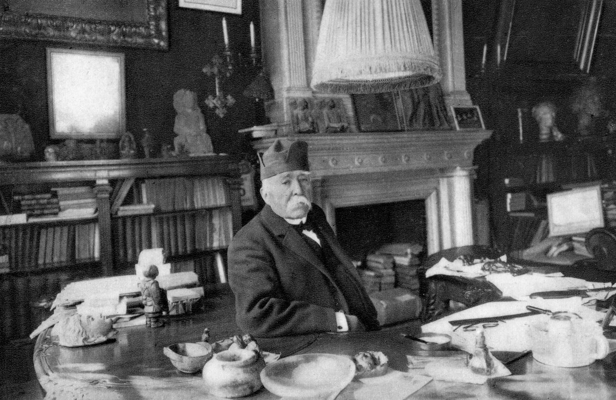 Georges Clemenceau, Ranskan valtiomies, 1925 tekijältä Unbekannt