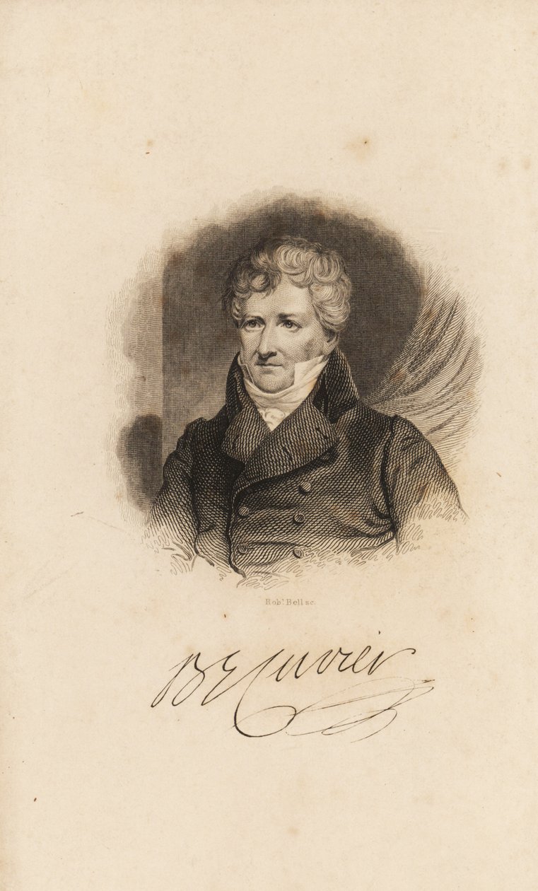 Georges Cuvier, ranskalainen luonnontieteilijä ja eläintieteilijä tekijältä Unbekannt