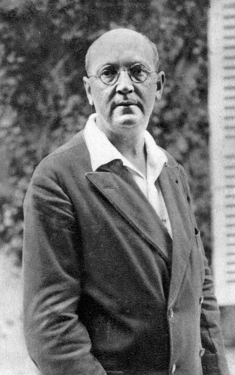 Georges Duhamel, ranskalainen kirjailija, 1935 tekijältä Unbekannt