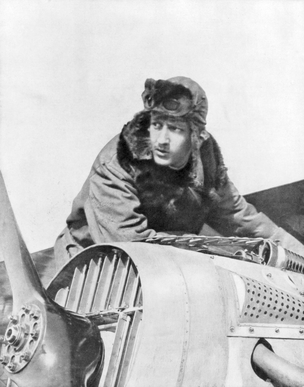 Georges Guynemer, ranskalainen hävittäjäässä, 9. syyskuuta 1917 tekijältä Unbekannt