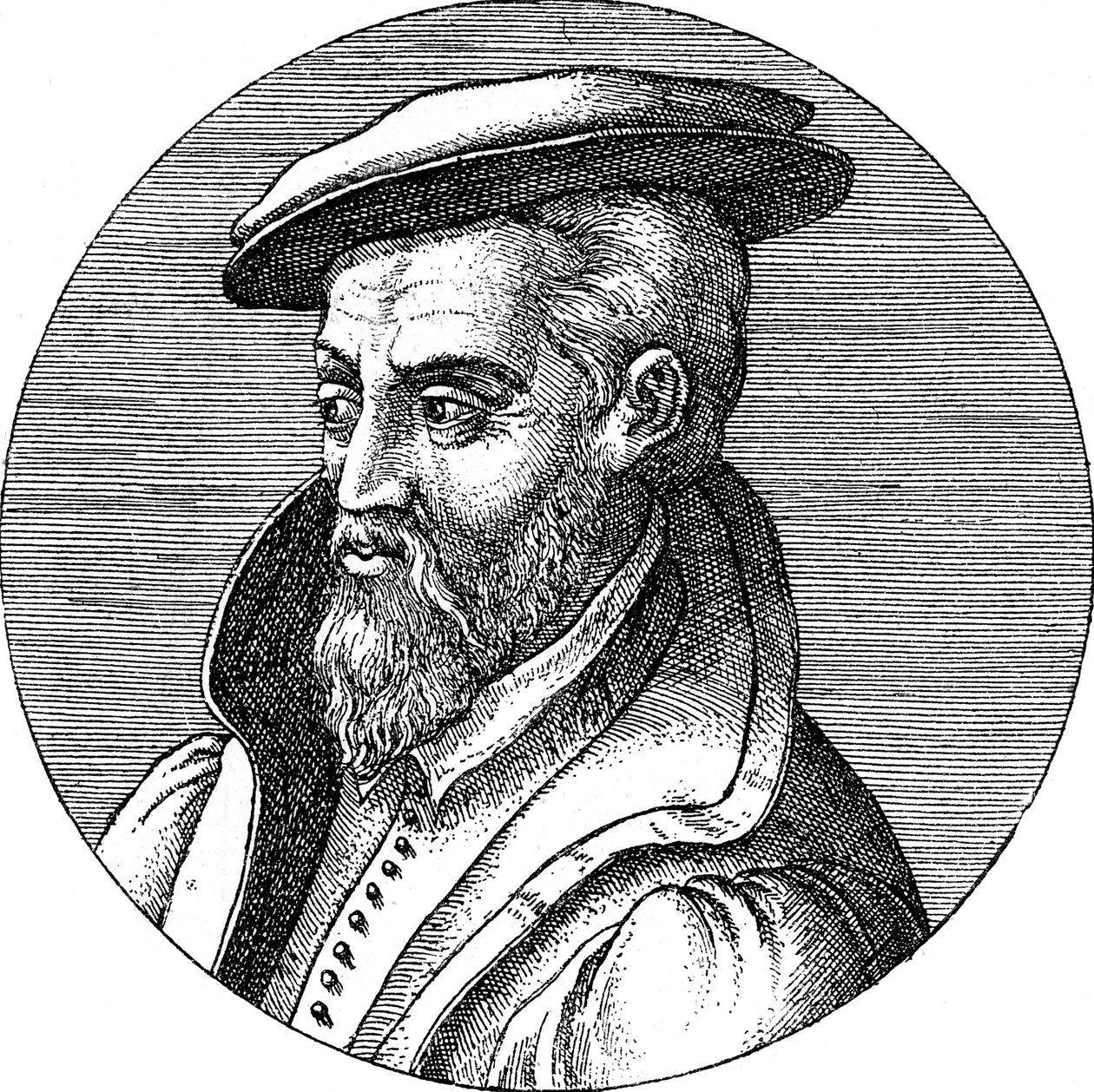 Georgius Agricola 1494-1555, saksalainen lääkäri, mineralogi ja metallurgi, c1890 tekijältä Unbekannt