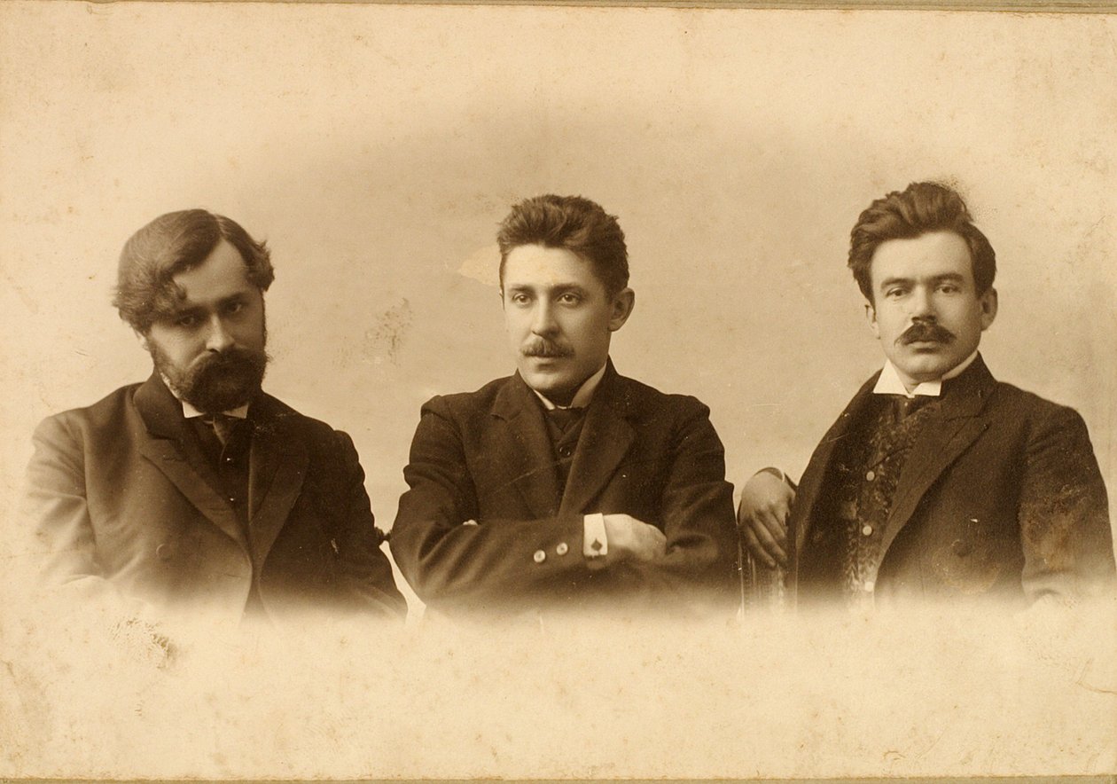 Georgie Chulkov, Vasily Militia ja Steve Steven, venäläiset kirjailijat, 1900-luku tekijältä Unbekannt
