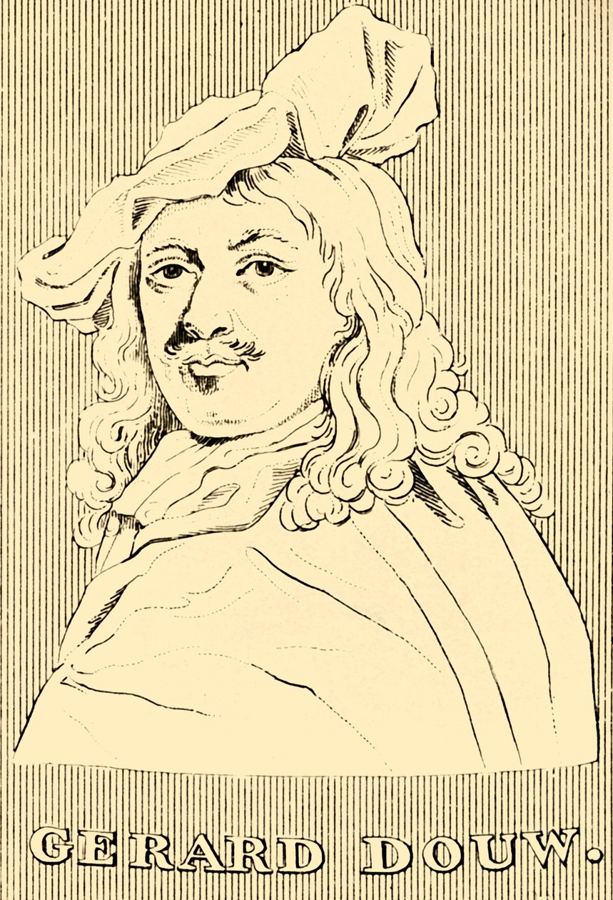 Gerard Douw, 1613-1675, 1830. tekijältä Unbekannt