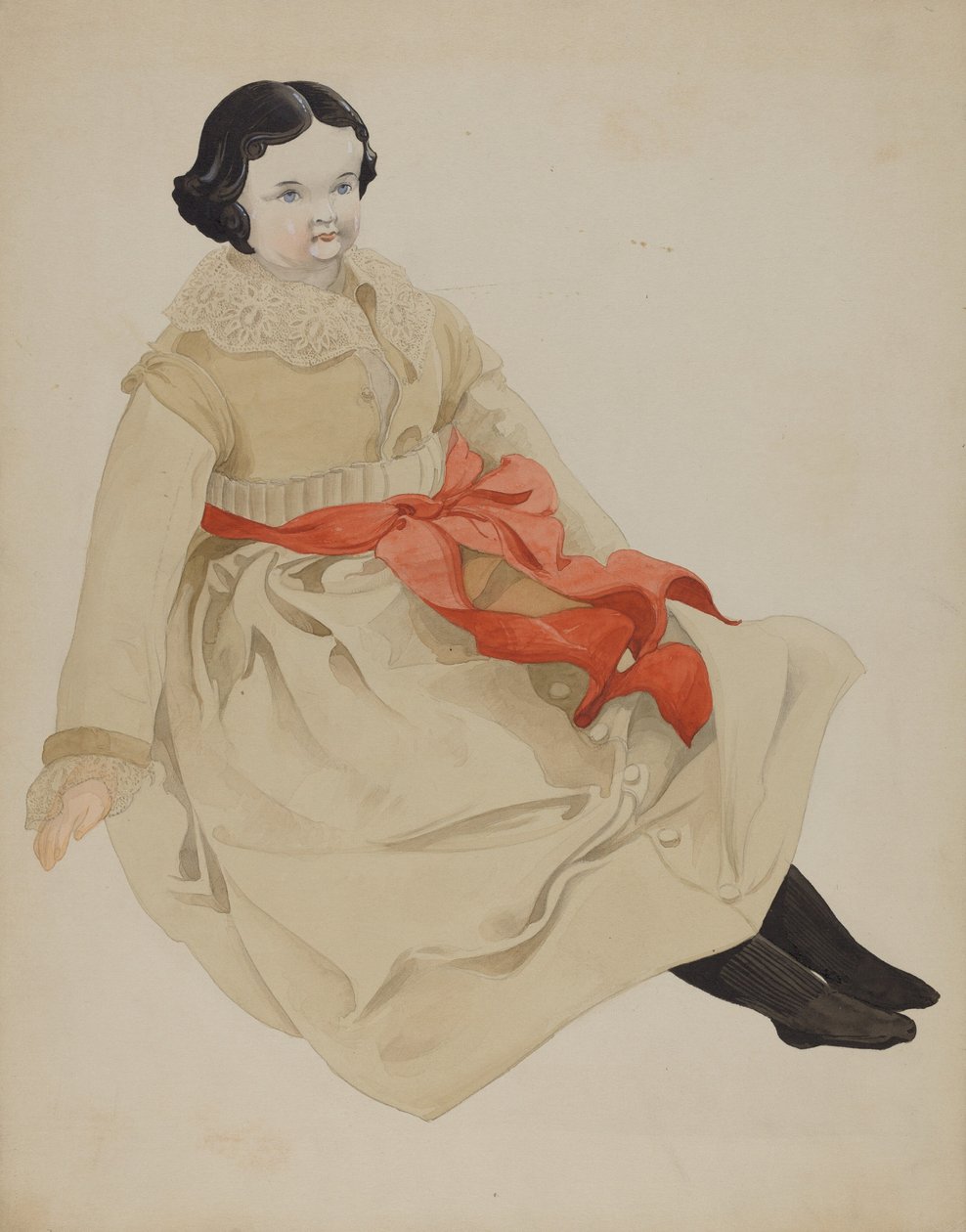 Saksalainen China Head -nukke, 19351942. tekijältä Unbekannt