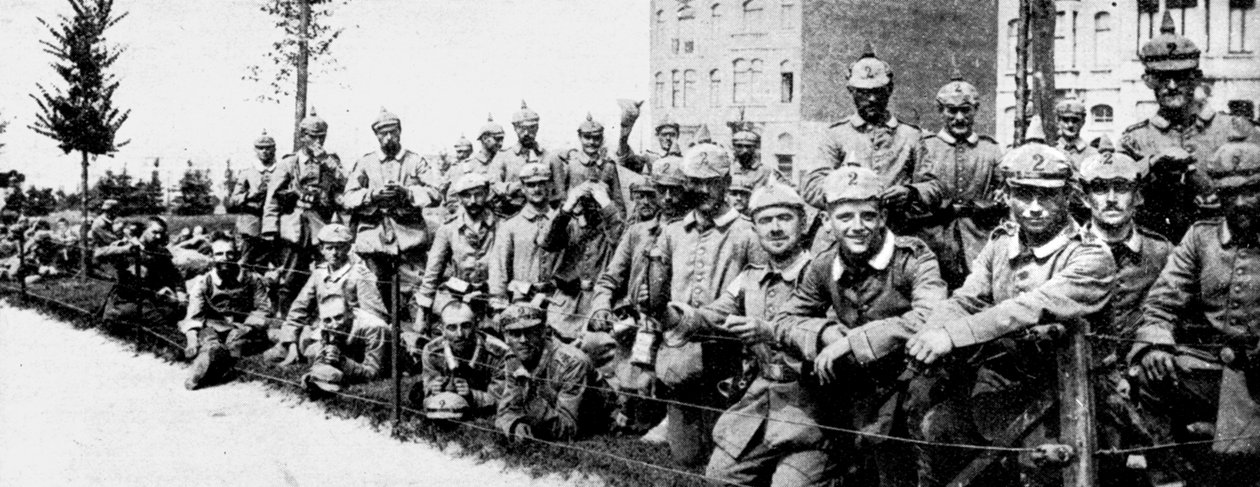 Saksan keisarillinen kaarti Brysselissä, ensimmäinen maailmansota, 1914 tekijältä Unbekannt