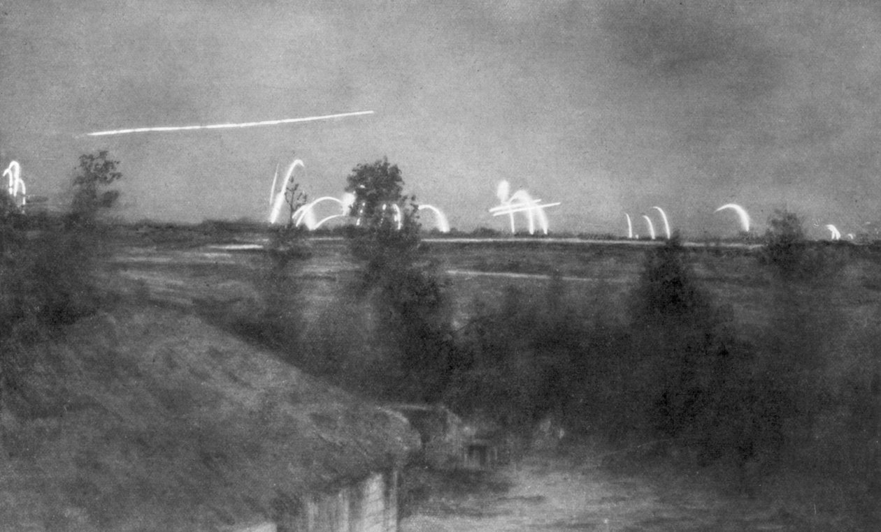 Saksalainen tykistö, samppanjarintama, Ranska, ensimmäinen maailmansota, 1915 1929 tekijältä Unbekannt