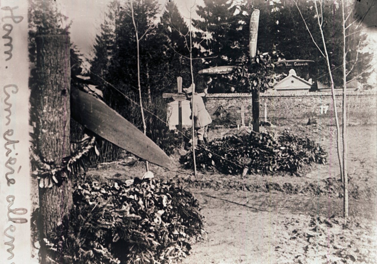 Saksalainen hautausmaa, c1914-c1918 tekijältä Unbekannt