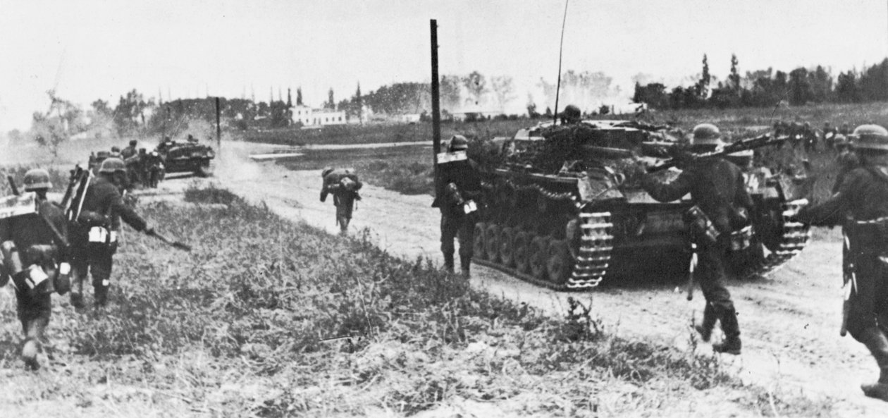 Saksan hyökkäys Puolaan 1.9.1939 tekijältä Unbekannt