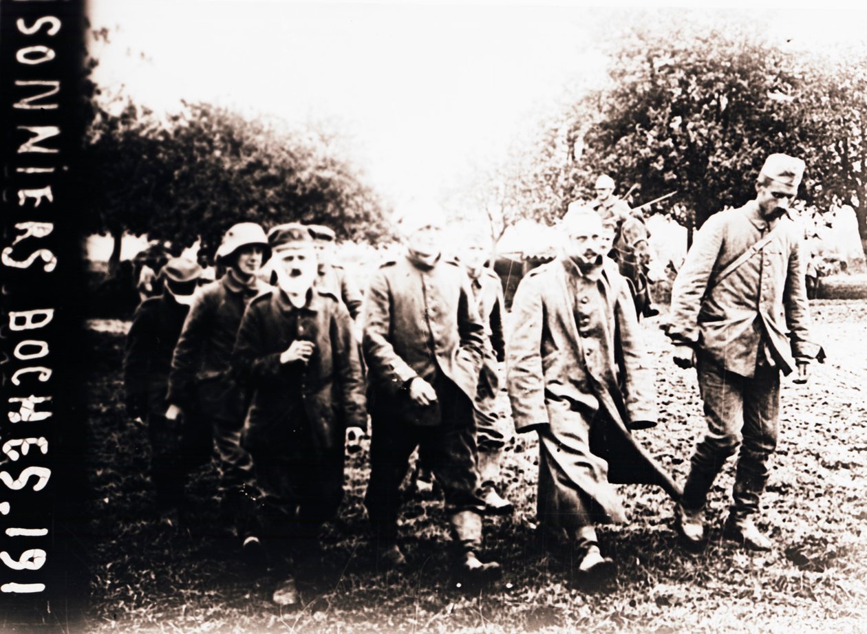 Saksalaiset sotavangit, c1914-c1918 tekijältä Unbekannt