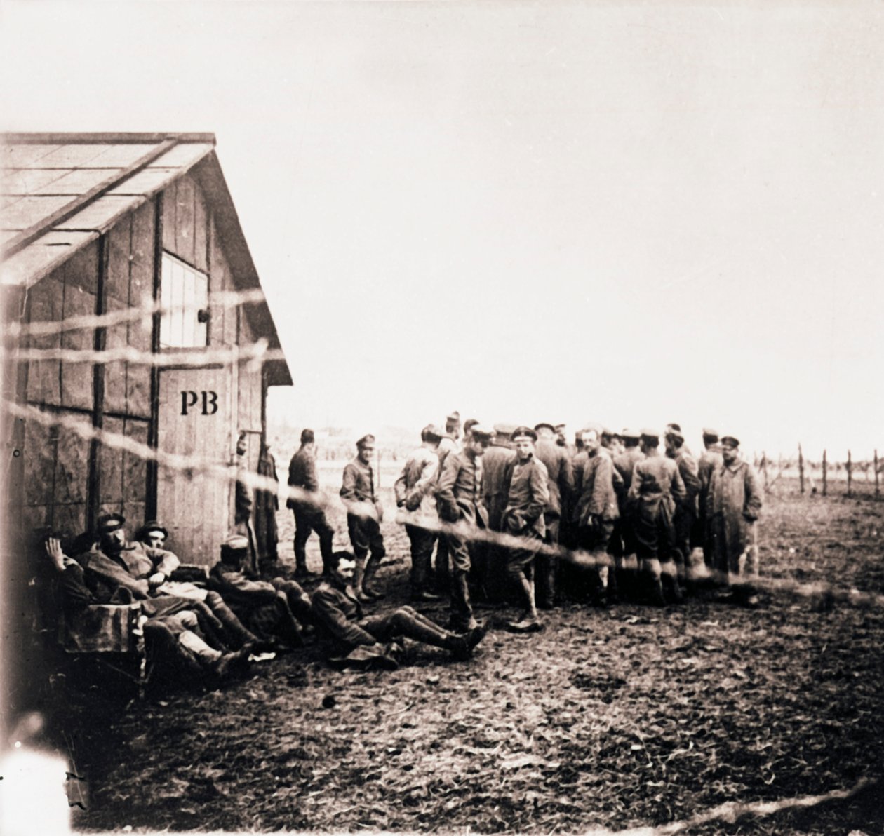 Saksalaiset sotavangit, c1914-c1918. tekijältä Unbekannt