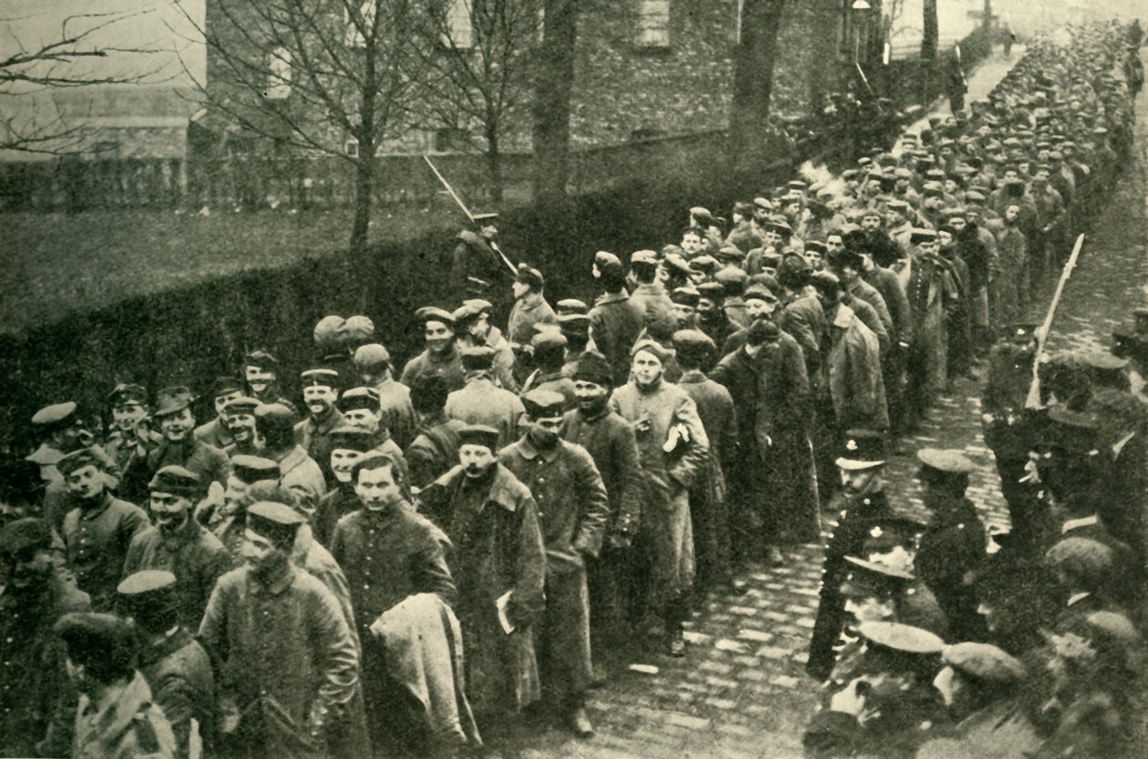 Saksalaiset sotavangit Britanniassa, ensimmäinen maailmansota, 1915, c1920. tekijältä Unbekannt