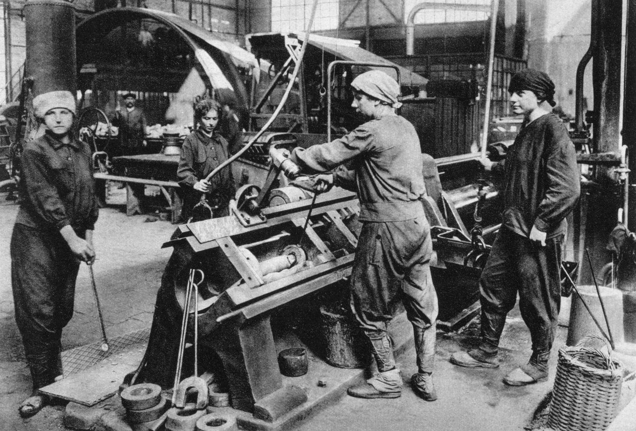 Saksan valtion ammustehdas, ensimmäinen maailmansota, 1917 tekijältä Unbekannt