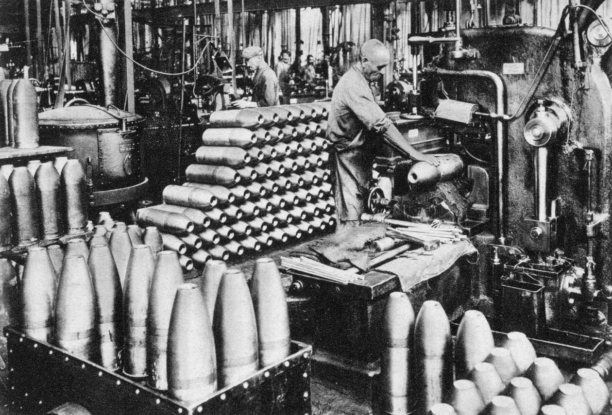 Saksan valtion ammustehdas, ensimmäinen maailmansota, 1917 tekijältä Unbekannt