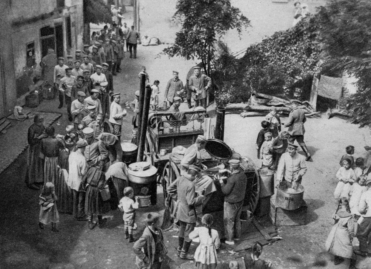 Saksalainen matkakeittiö, Vogeesit, Ranska, Ensimmäinen maailmansota, 1916 tekijältä Unbekannt