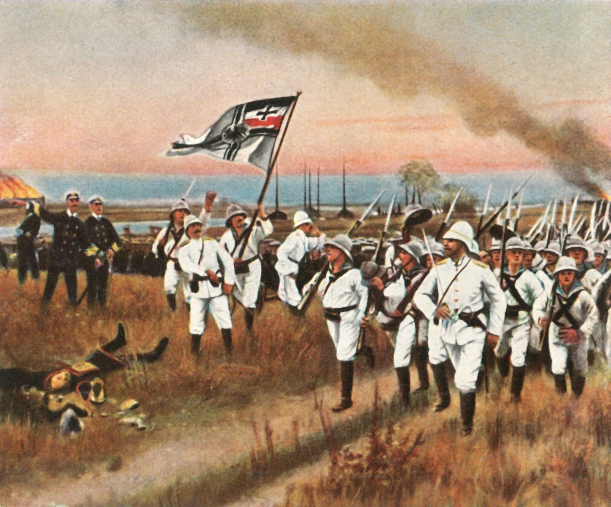 Saksalaiset rintamalla! 22. kesäkuuta 1900, 1936. tekijältä Unbekannt