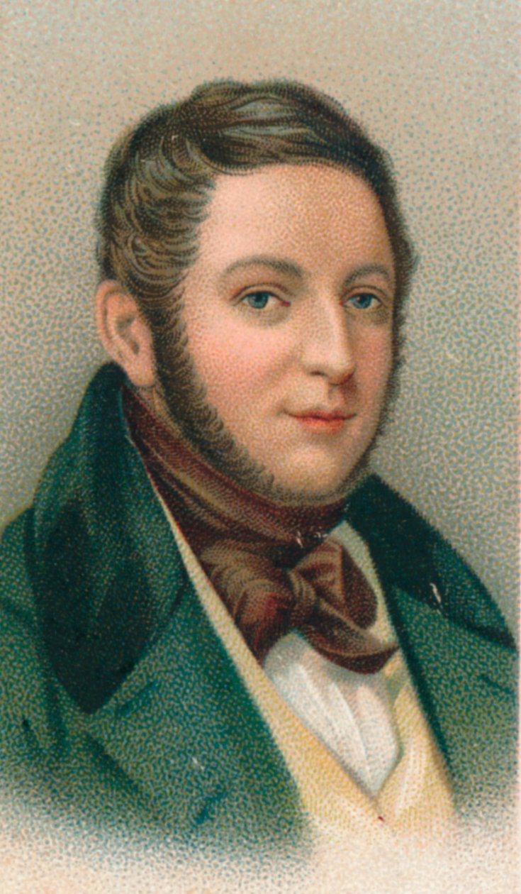 Gioachino Rossini 1792-1868, italialainen säveltäjä, 1911 tekijältä Unbekannt