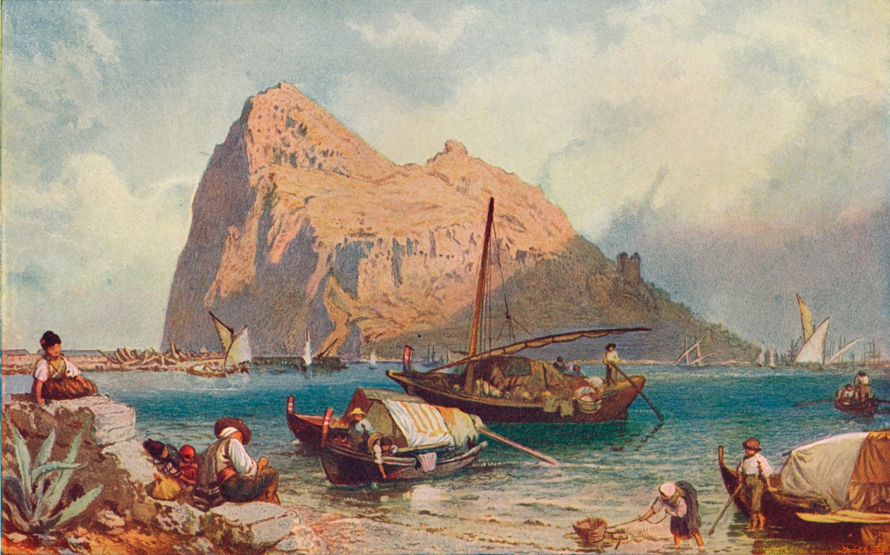 Gibraltar, 1905 tekijältä Unbekannt