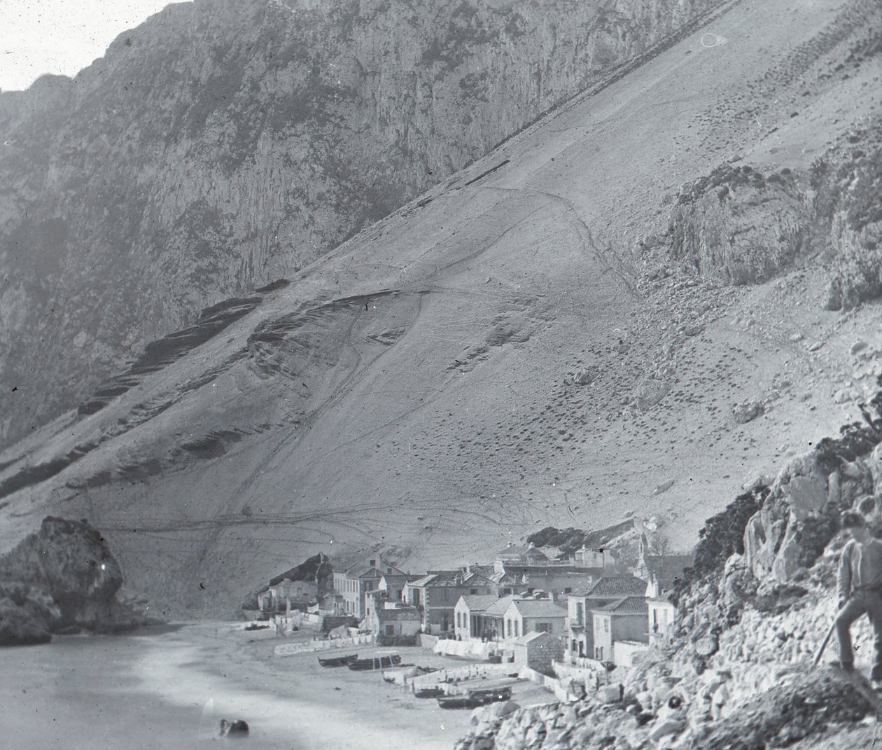 Gibraltar, Catalan Bay, 1910 tekijältä Unbekannt
