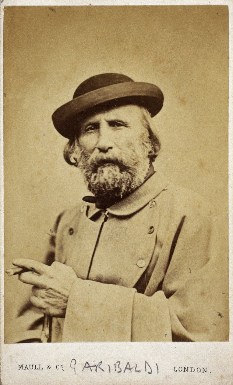 Giuseppe Garibaldi, italialainen vallankumouksellinen tekijältä Unbekannt