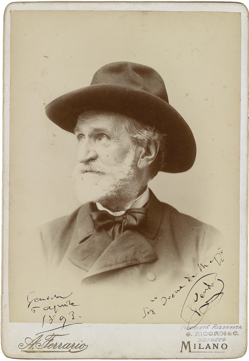 Giuseppe Verdi tekijältä Unbekannt