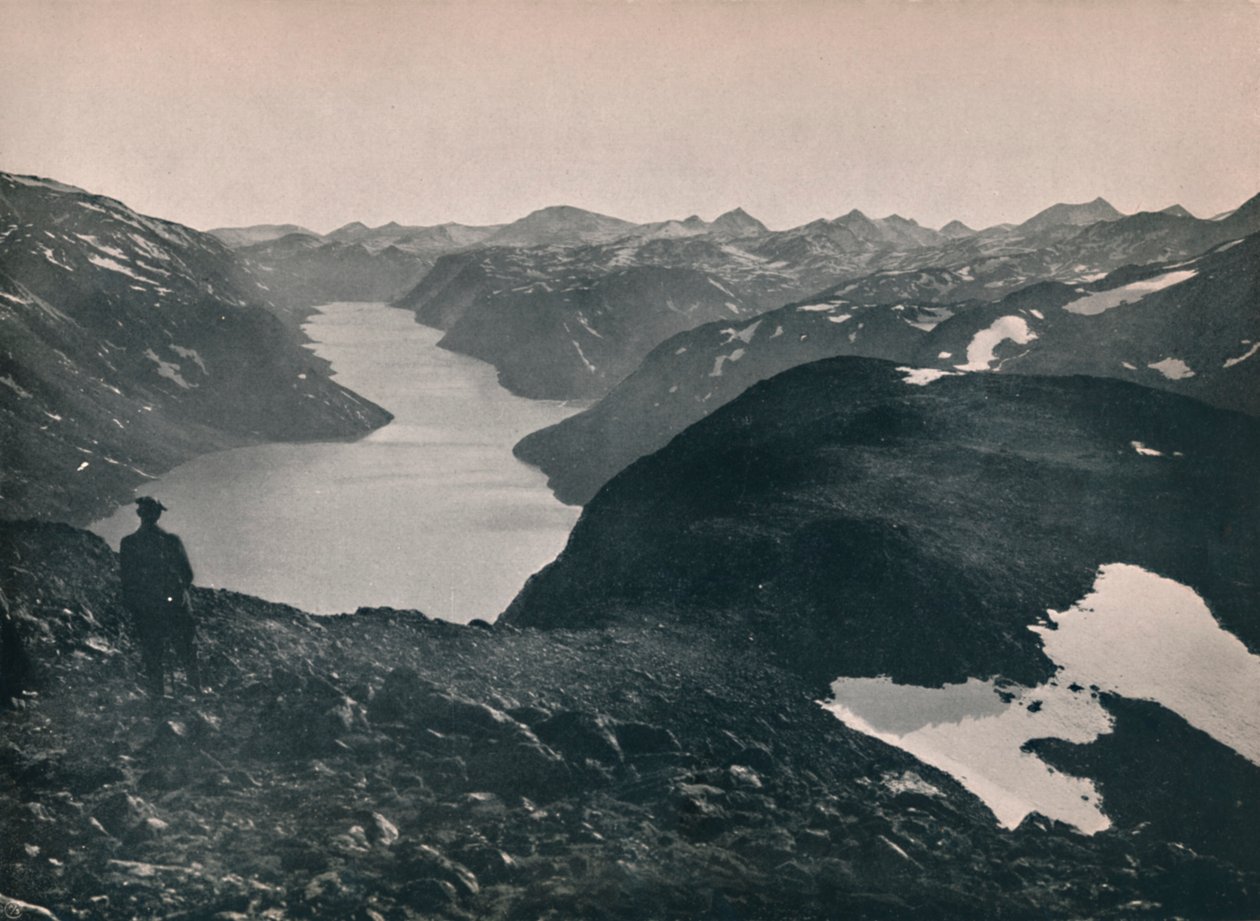 Gjende, Jotunheimen, 1914. tekijältä Unbekannt