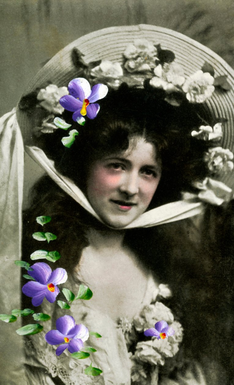 Gladys Huxley, näyttelijä, 1908 tekijältä Unbekannt